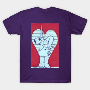 heart and unicorn T-Shirt